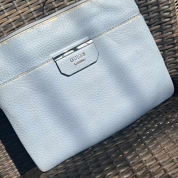 Guess Powder Blue Satchel - Picture 6 of 17